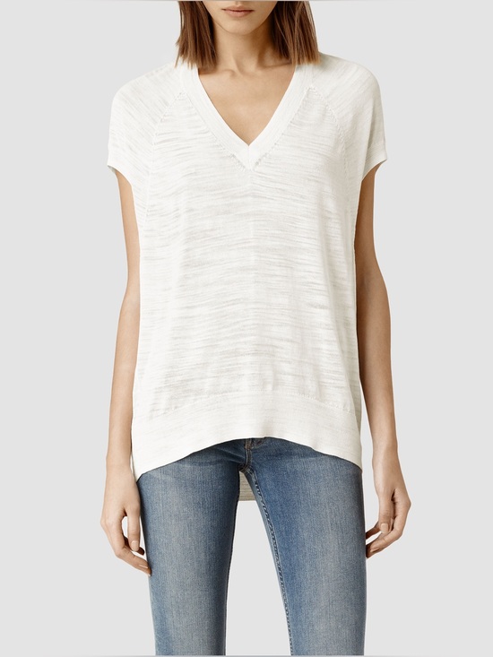 All Saints Tops - ALLSAINTS Vneck Tshirt